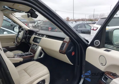 2017 Land Rover Range Rover 3.0L V6 Supercharged Hse z USA, uszkodzony, nr VIN SALGS2FV3HA358103